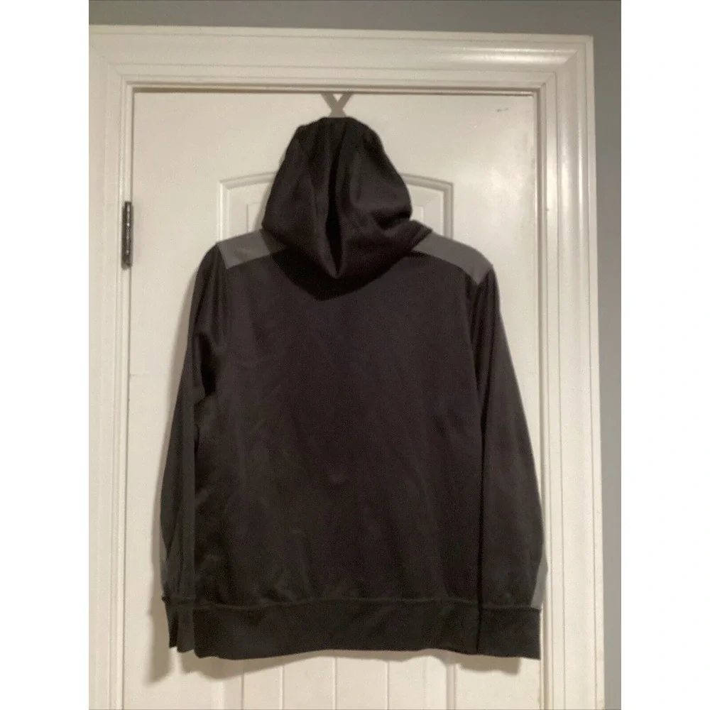 Nike Therma-Fit Black/Gray Pullover Hoodie Polyester Youth Size XL